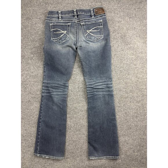 Silver Jeans Aiko Bootcut Jeans Womens 30 Blue Medium Wash Low Rise 30x33 Denim - Picture 7 of 9